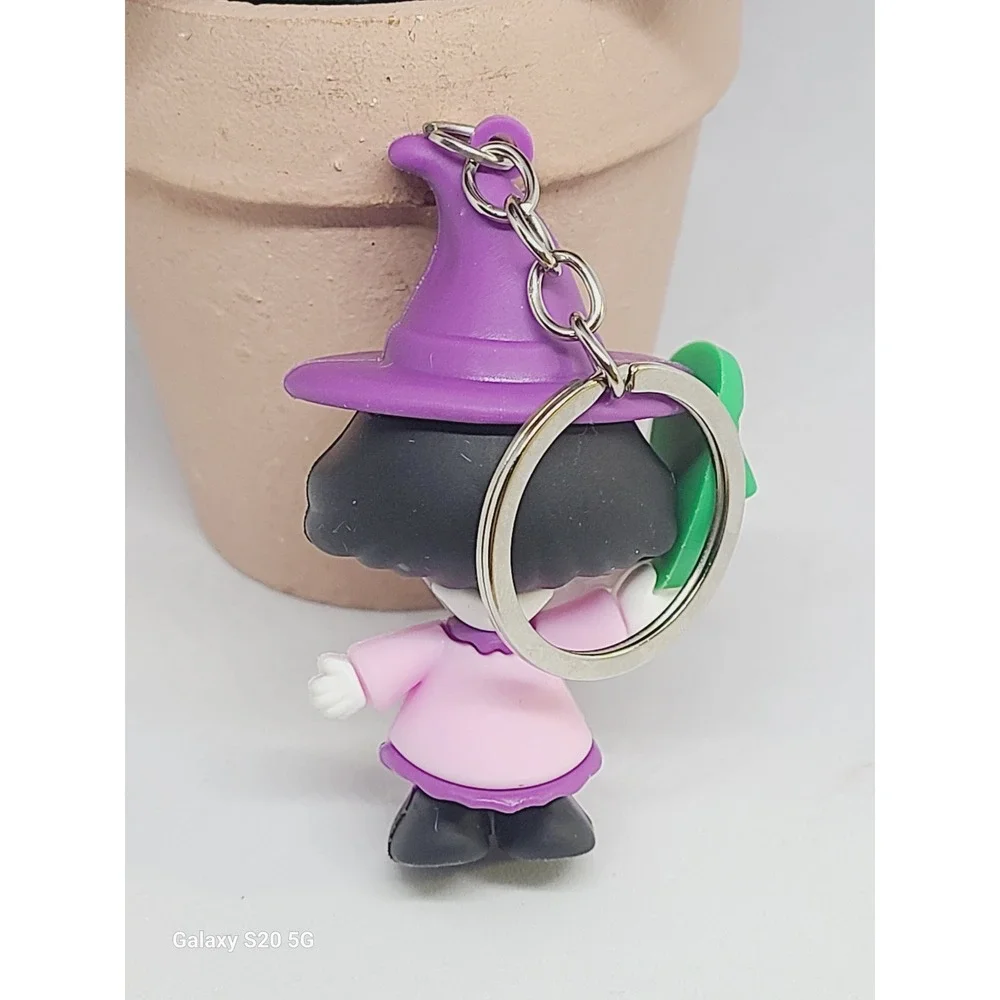 Nightmare Before‎ Christmas Lock Shock and Barrel Witch Hat Keychain Collectible - Picture 4 of 7